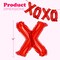 4E's Novelty 16 Inch XOXO Balloons - Valentine's Day Party Supplies Decorations